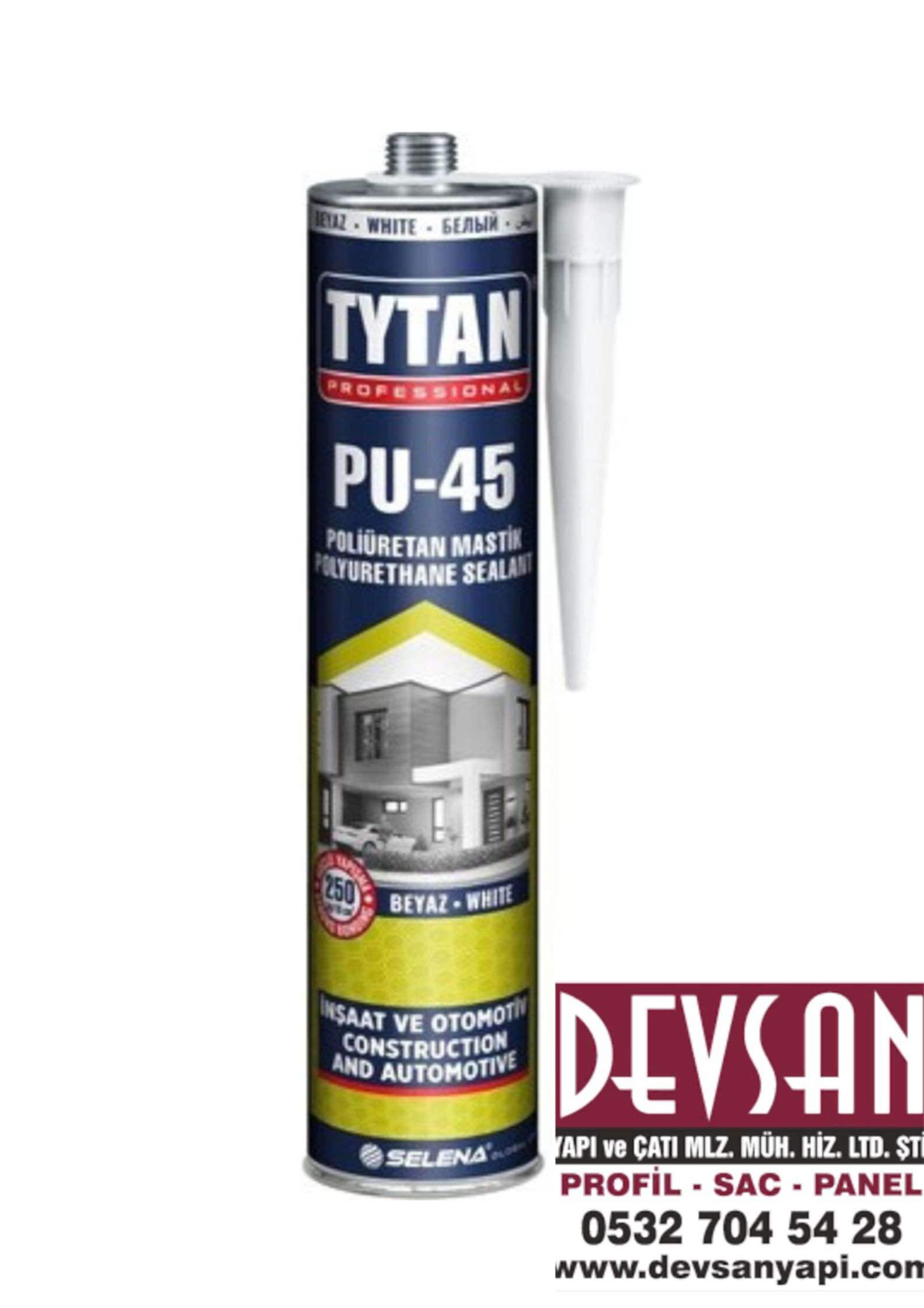 Pü Mastik PU40 Beyaz 280ML.