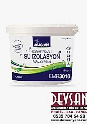 Aragonit Sürme Esaslı Su İzolasyon Elastomerik 15Kg
