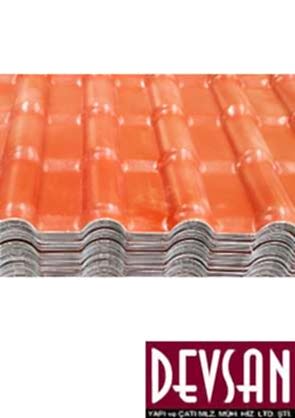 Akriline PVC Çatı Kaplama Levhası