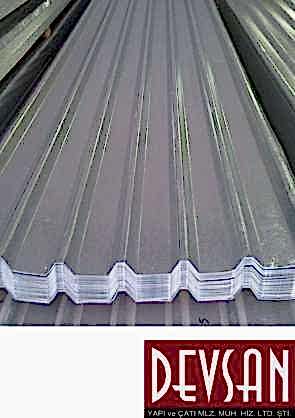 Galvanizli Trapez Sac 0,50 mm